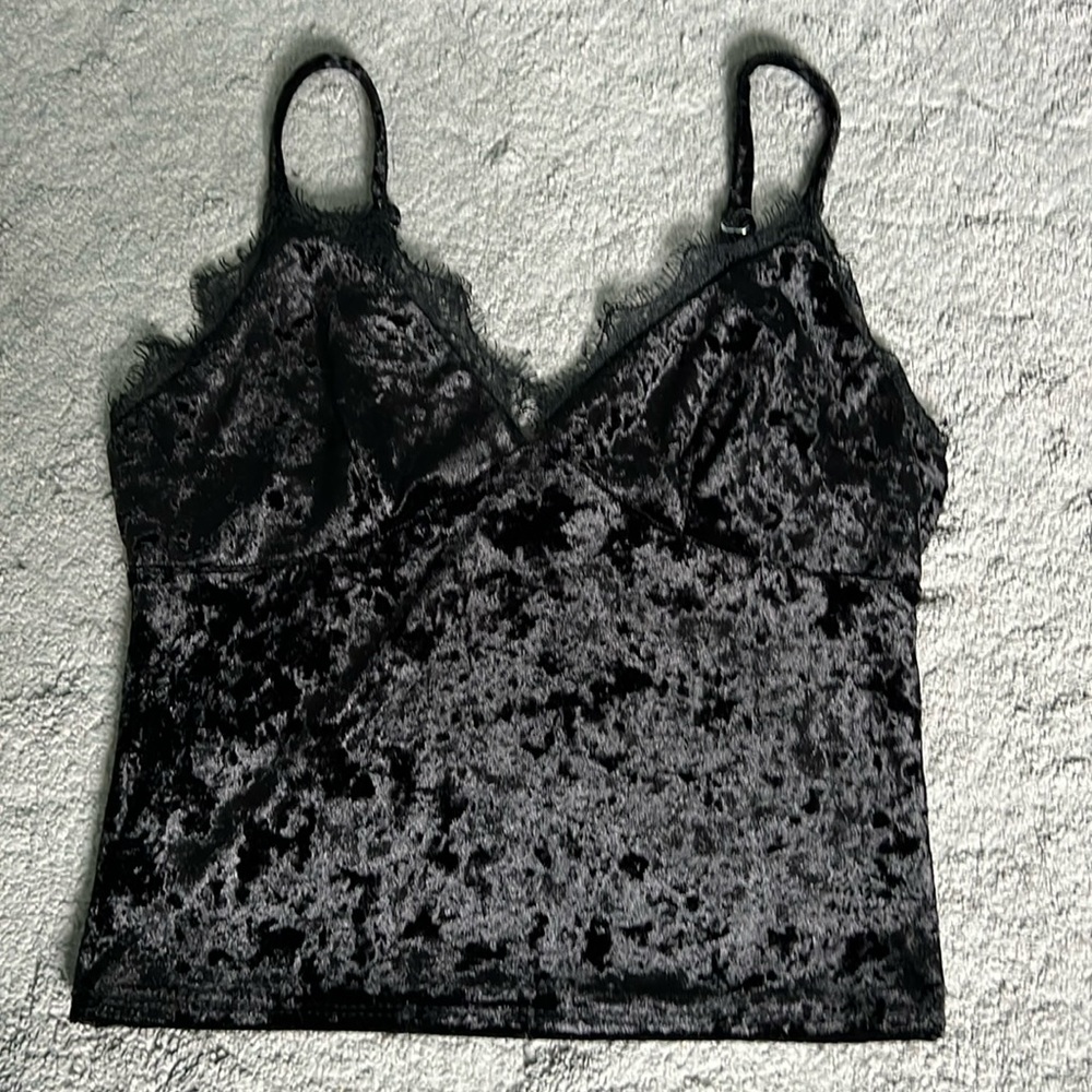 Velvet Lace Top
